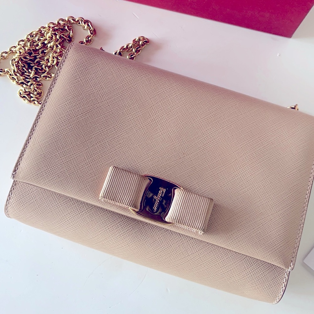 Authentic Salvatore Ferragamo purse crossbody